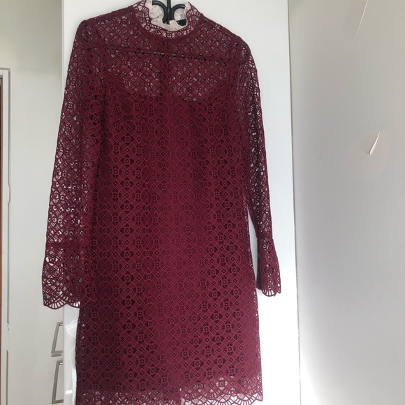 Sandro Paris Lace mini Dress - Picture 2 of 15